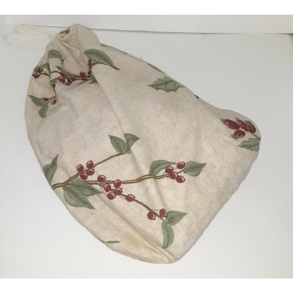 Clover Valley New Twin Set In Drawstring Bag Winter Holiday Flannel